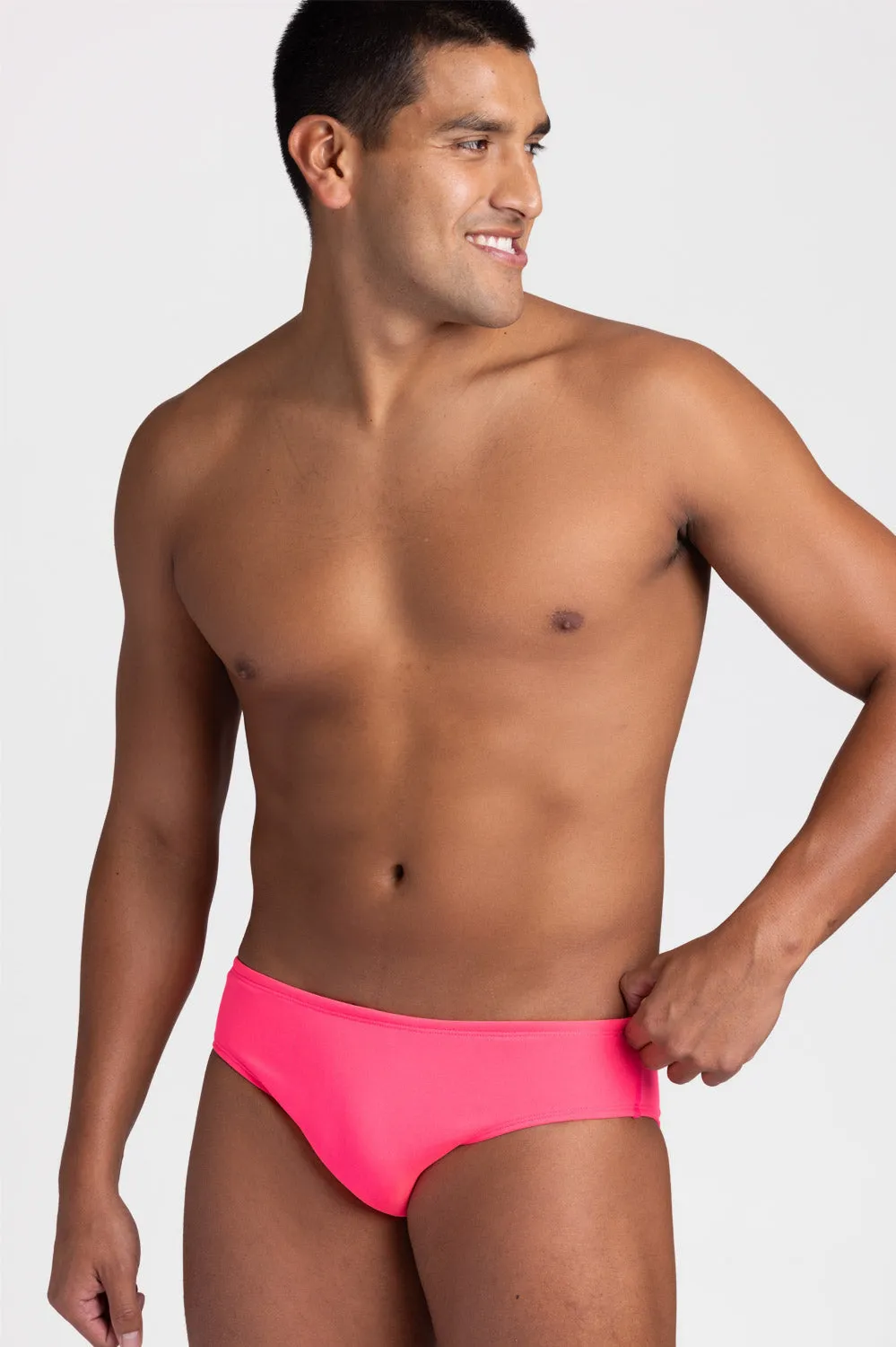 BROLYN Swim Brief - Hot Pink