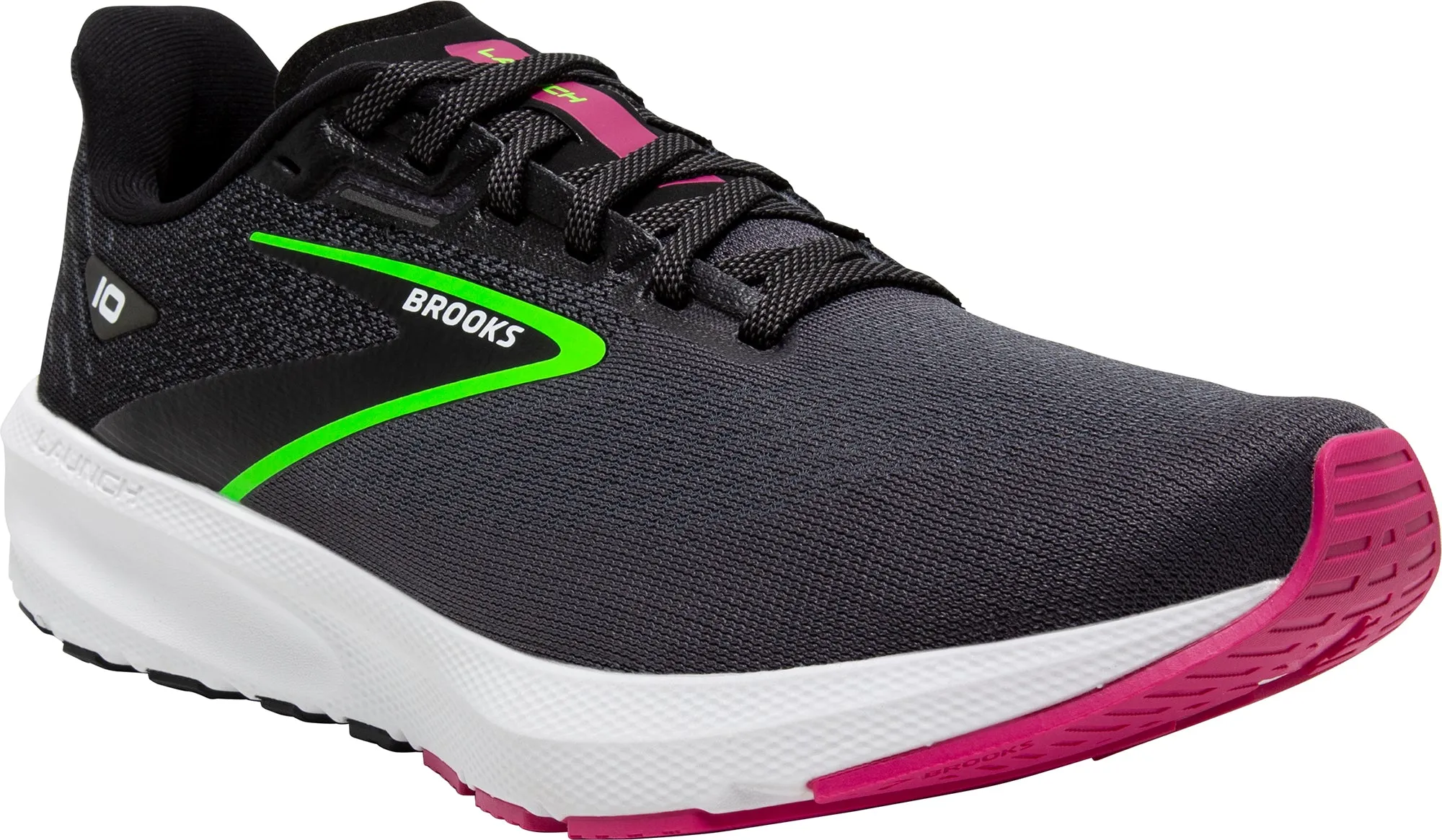 Brooks Launch 10 Womens Running Shoes - Black