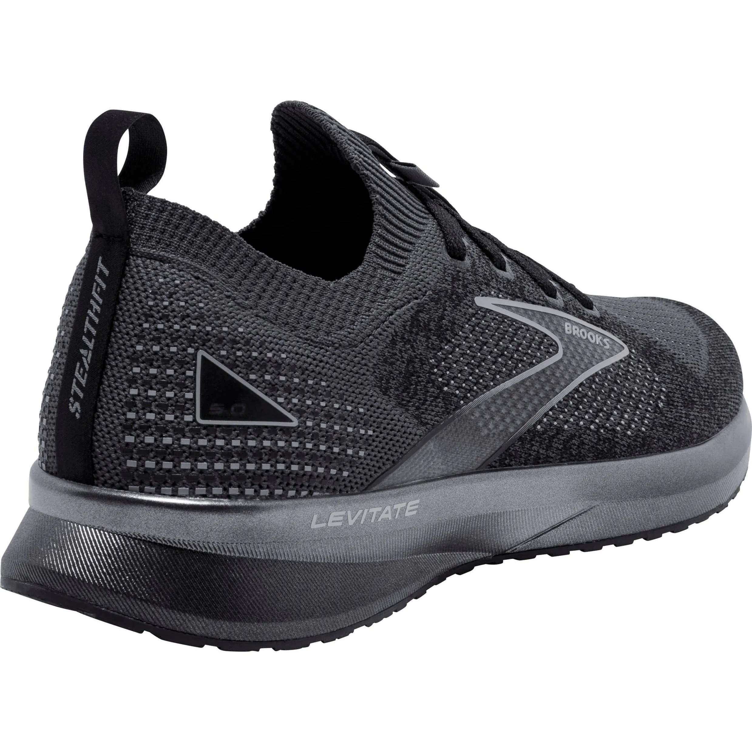 Brooks Levitate StealthFit 5 Mens Running Shoes - Black