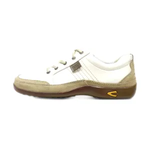 Camel Active Casual Lace Ups Leather White Colour For Men