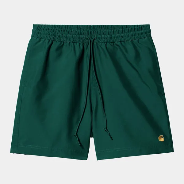 Carhartt WIP Chase Swim Trunks - Chervil / Gold