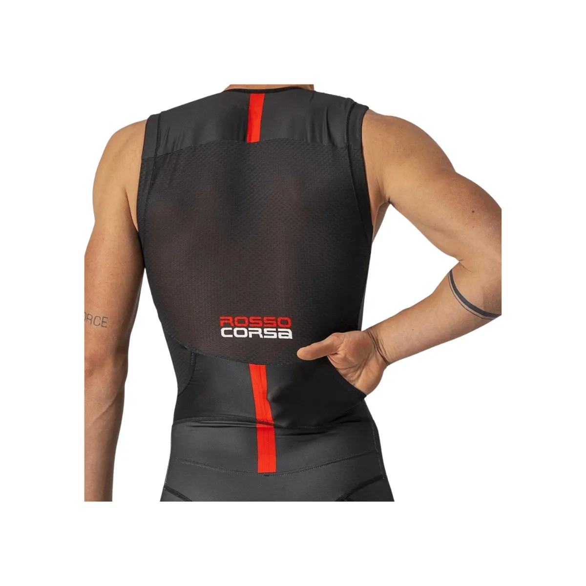 Castelli Integral Free Sanremo 2 Sleeveless Trisuit Black