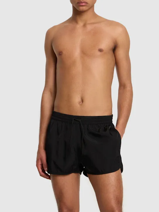 CDLP   Econyl satin twill swim shorts 