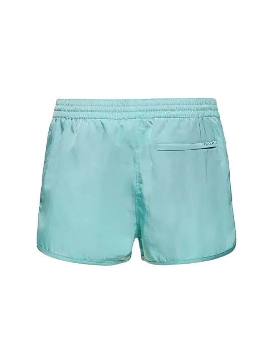 CDLP   Econyl satin twill swim shorts 