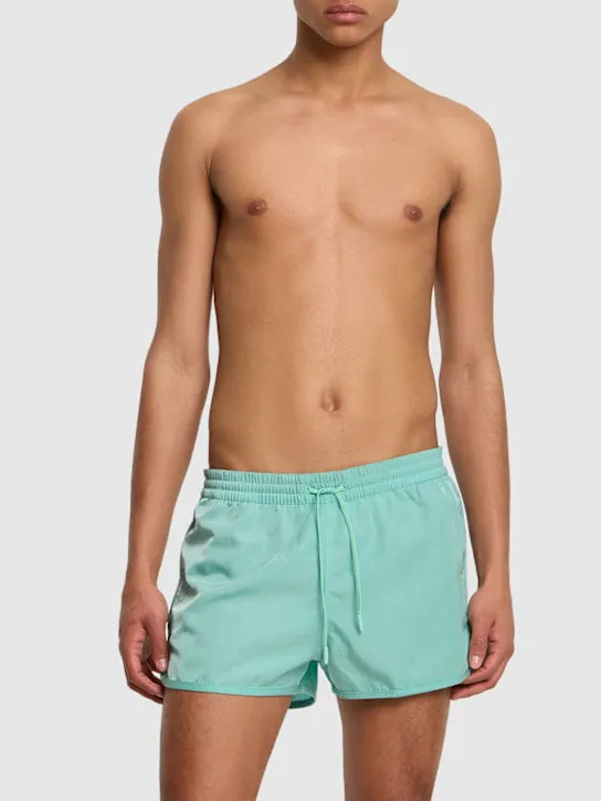 CDLP   Econyl satin twill swim shorts 