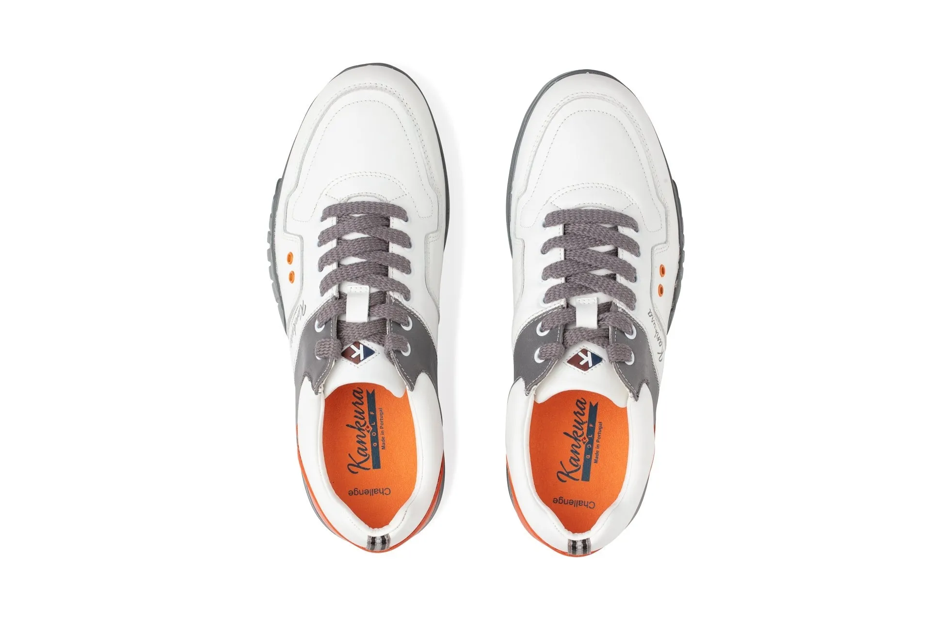 Challenge 01 White|Grey|Orange  Men's Golf Shoes CH001 01