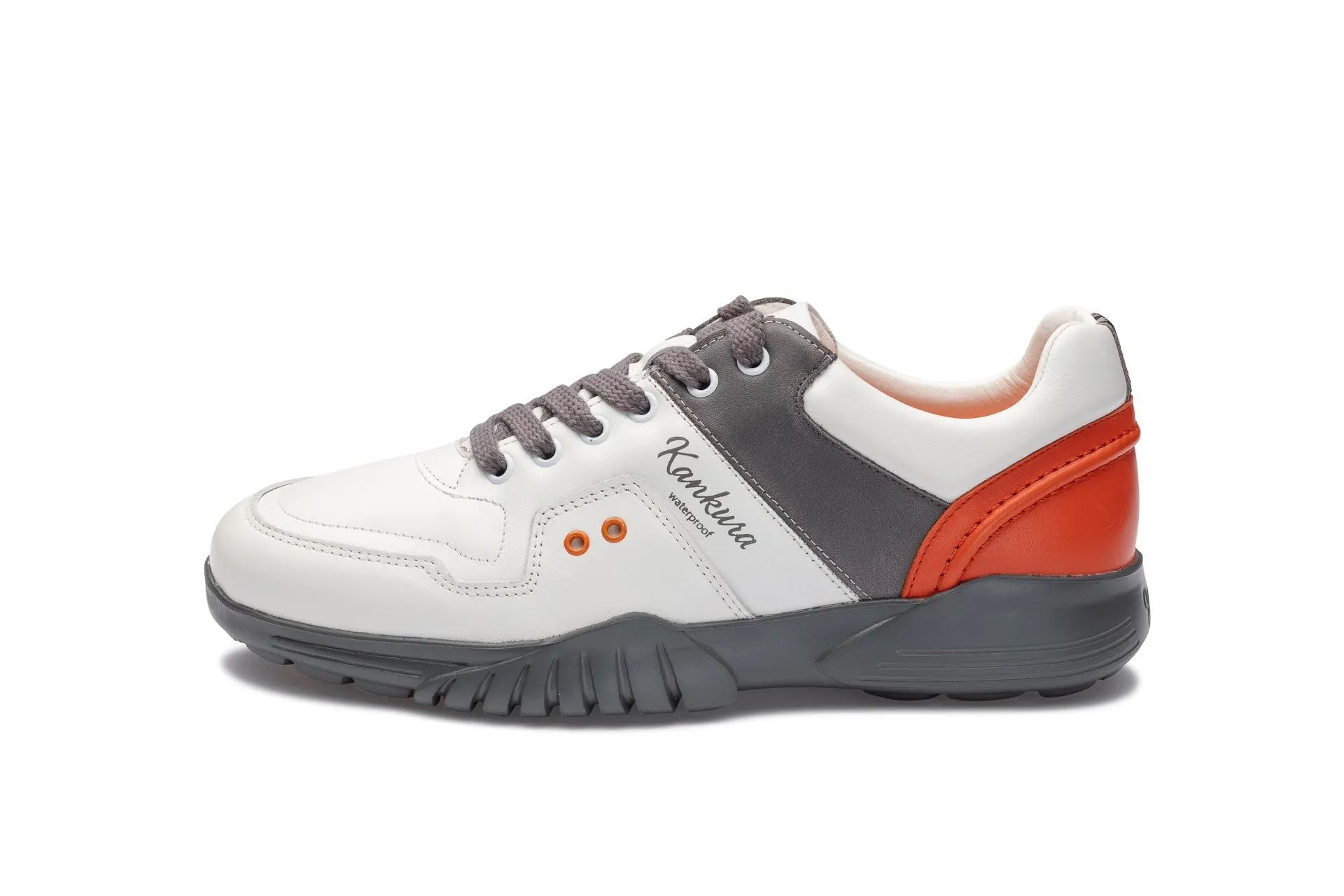 Challenge 01 White|Grey|Orange  Men's Golf Shoes CH001 01