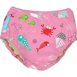 Charlie Banana 2in1 Swim Diaper & Training Pants Florida Pink