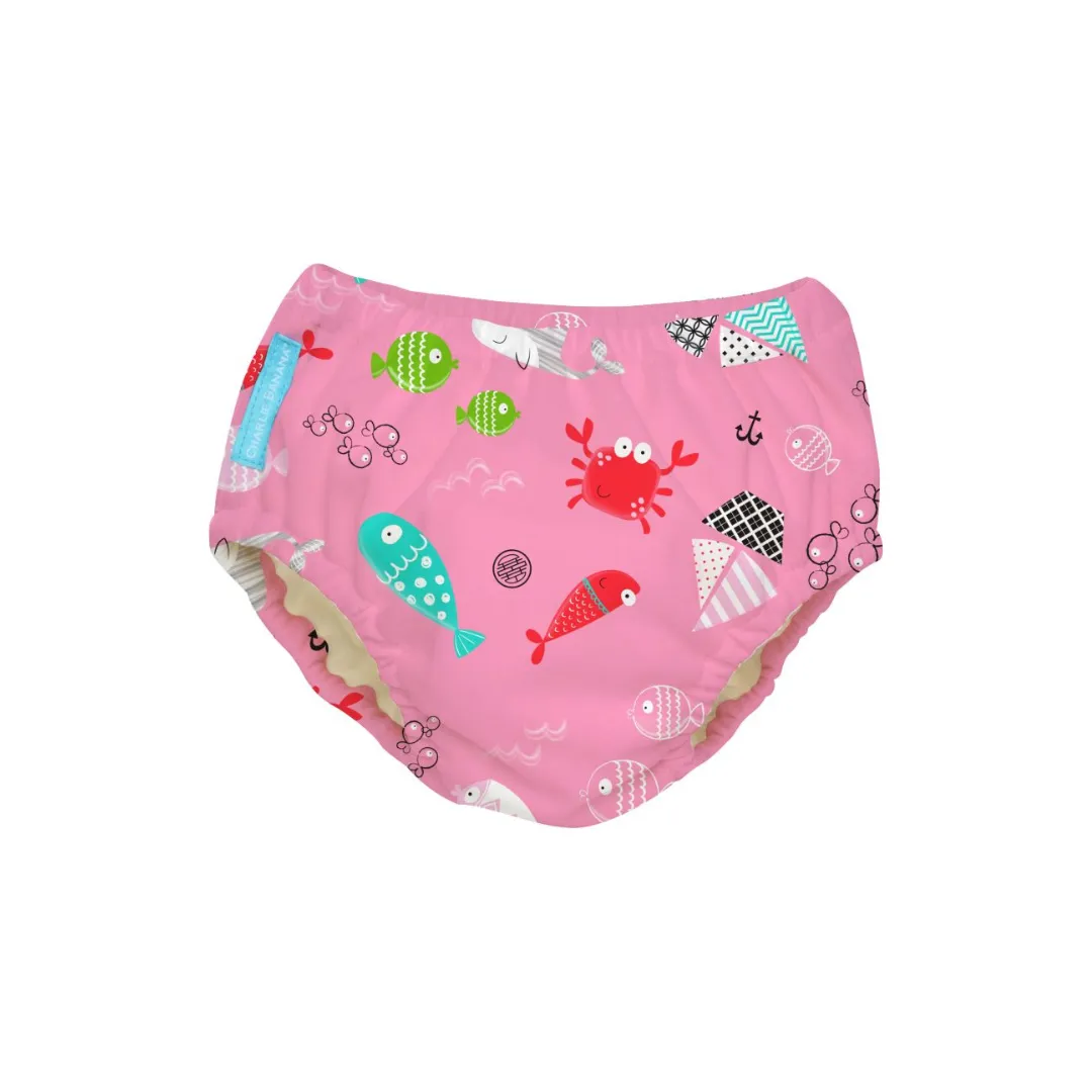 Charlie Banana Swim Diaper & Training Pants - Florida Pink