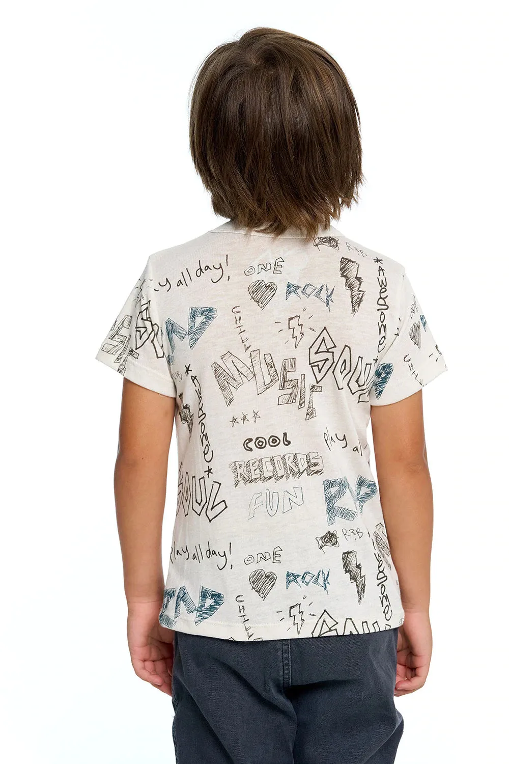 Chaser Scribble Mash Up S/S Tee