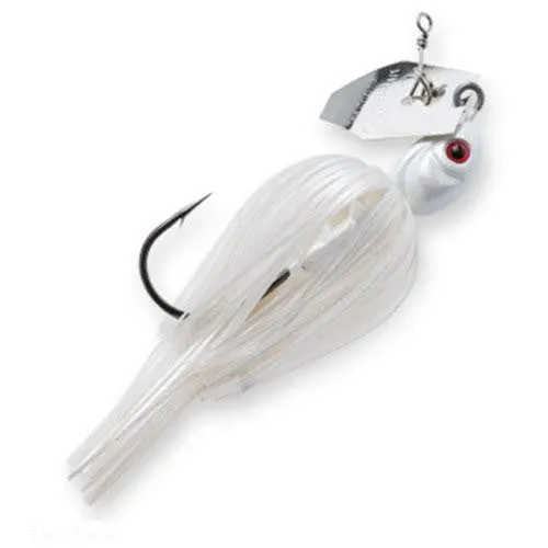 ChatterBait Projectz Lures - 3-4 oz Weight, 6-0 Hook, Pearl Ghost, Per 1