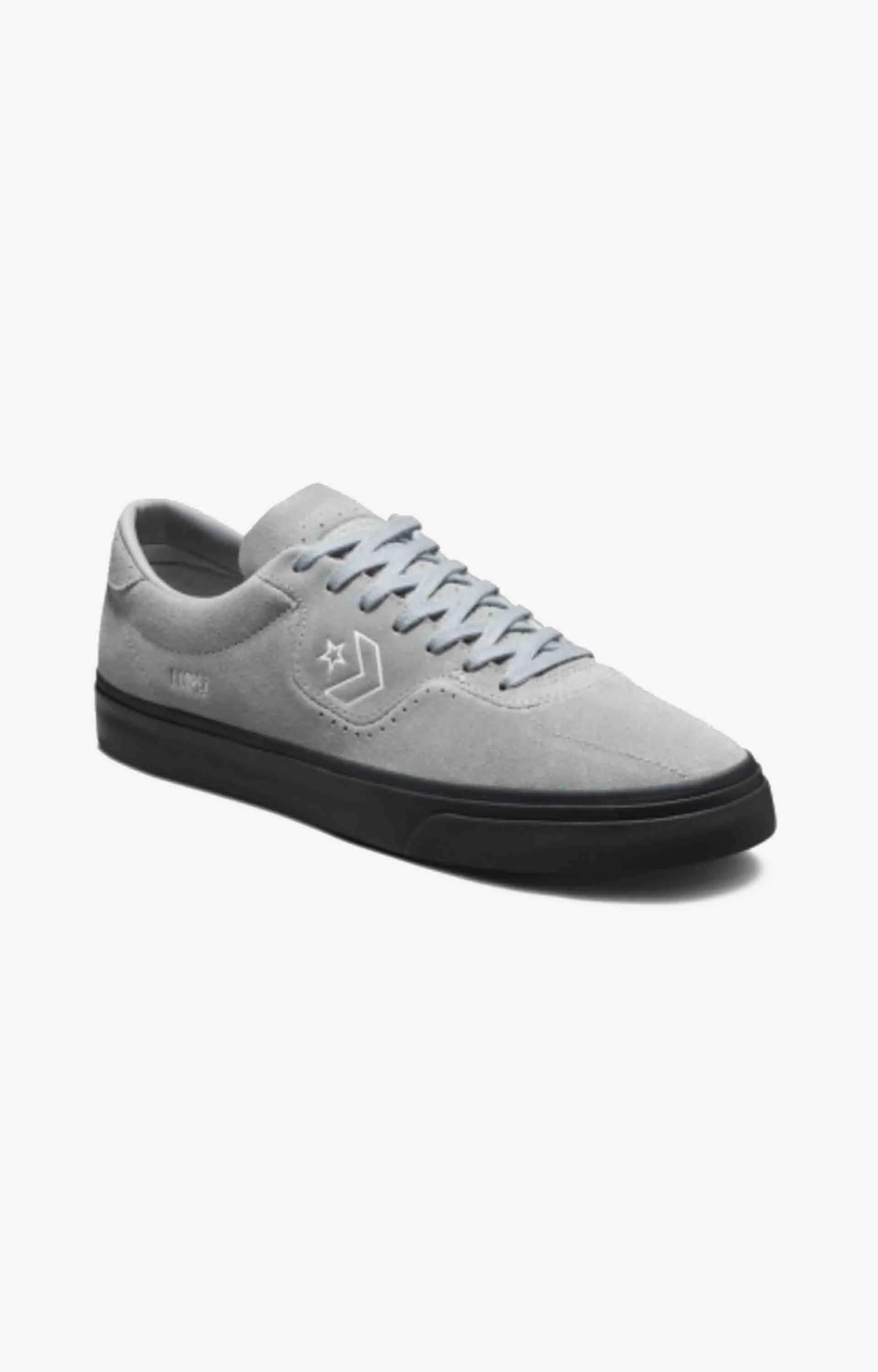 Converse Louie Lopez Pro Suede Lo Mens Shoe, Ash Stone/Dark Smoke Grey