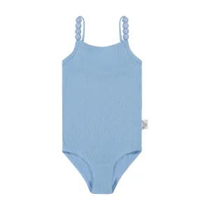 CRINKLE BATHING SUIT-Sky