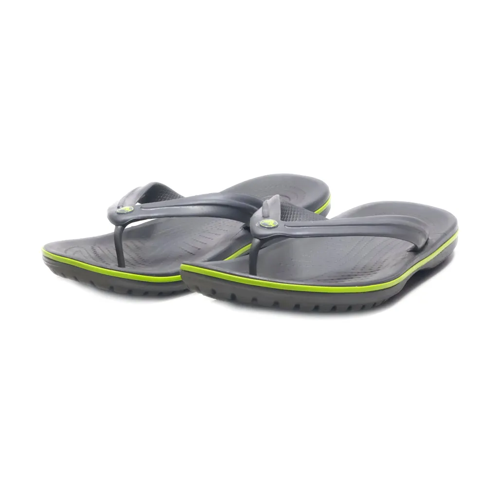 Crocs Baya Ii Slippers Rubber Grey Colour For Men