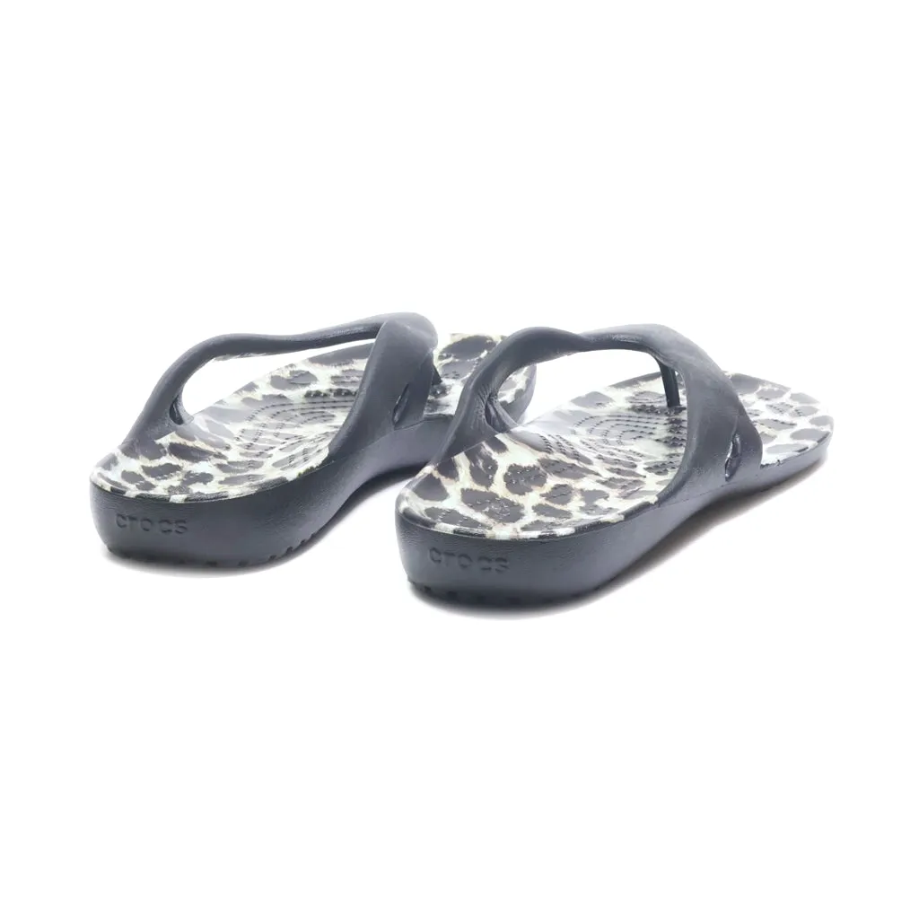 Crocs Flip Flops Eva Black Colour For Women