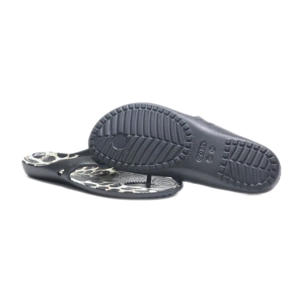 Crocs Flip Flops Eva Black Colour For Women