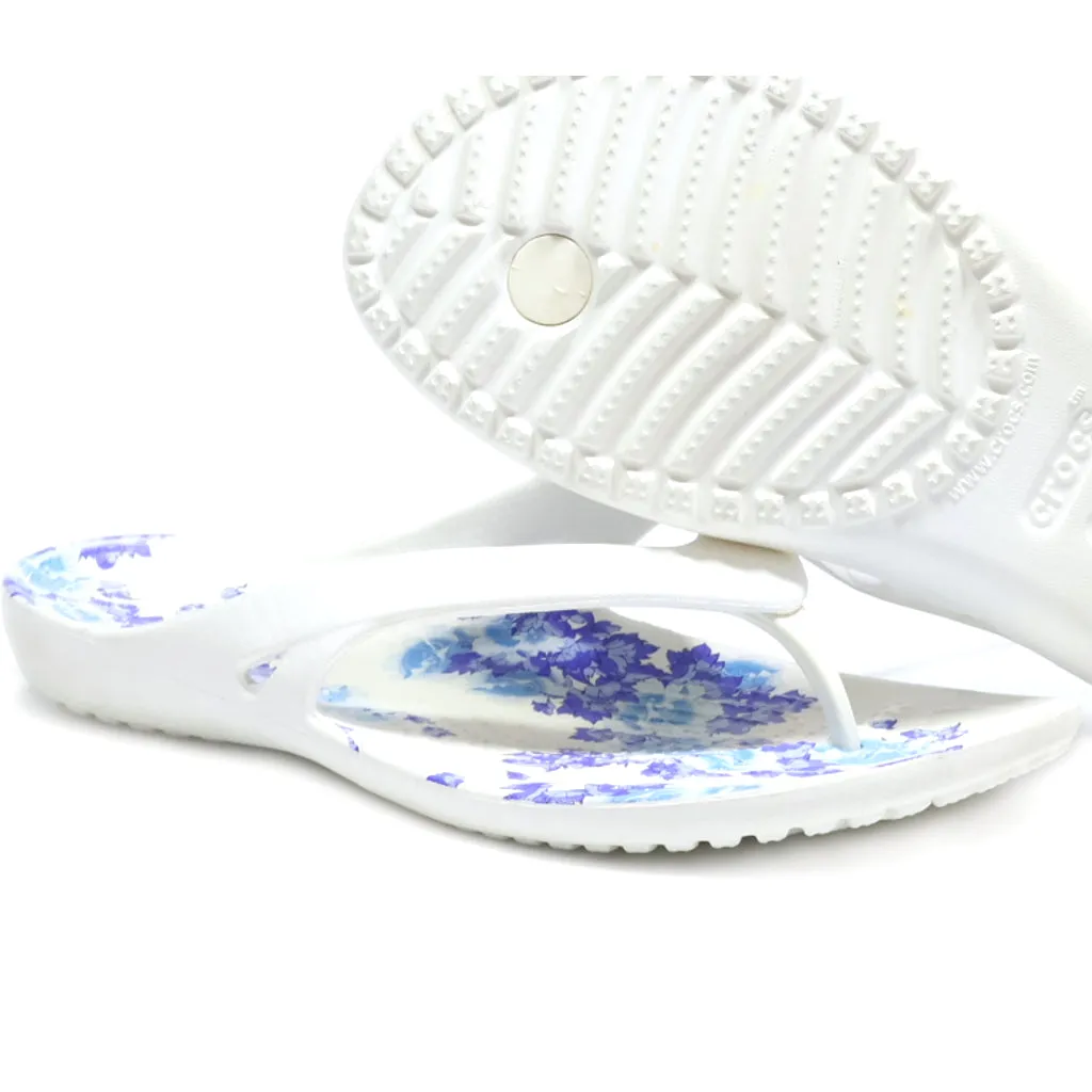 Crocs Kadee Ii Flip Flops Eva White Colour For Women