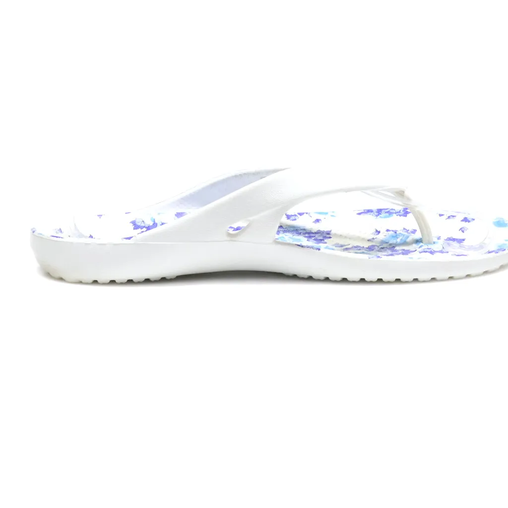 Crocs Kadee Ii Flip Flops Eva White Colour For Women