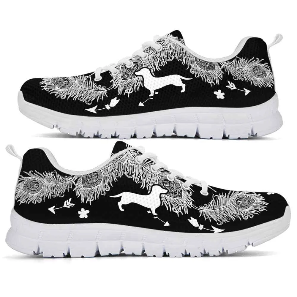 Dachshund Sneaker, Dachshund Dog Lovers Sneakers Running Shoes Gift Women Men Dog Mom Dog Dad, Dachshund Shoes