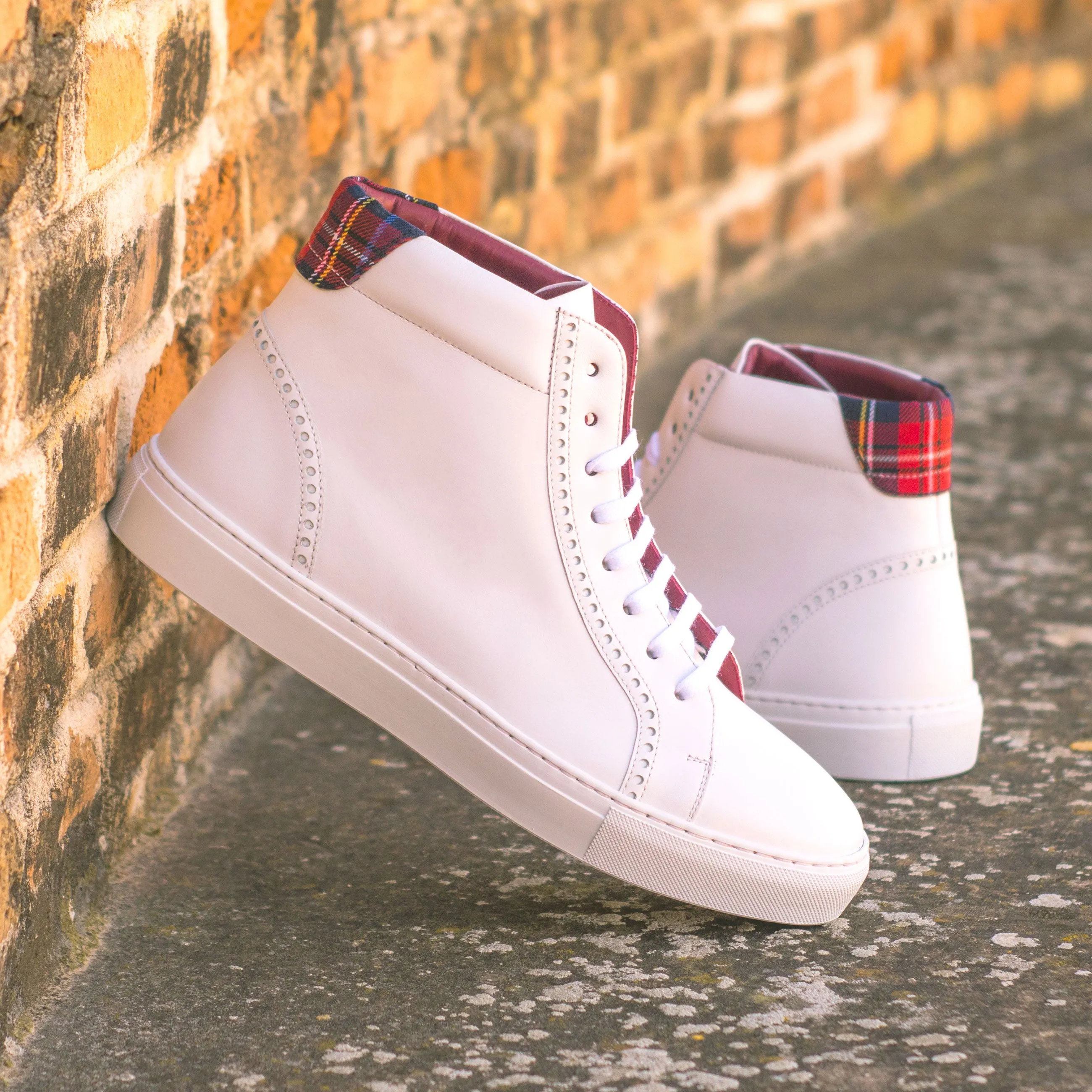 DapperFam Cadenza in Tartan Men's Sartorial High Kicks