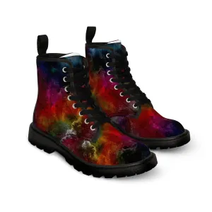 Dark Explosion  - Inovax Men's Canvas Boots