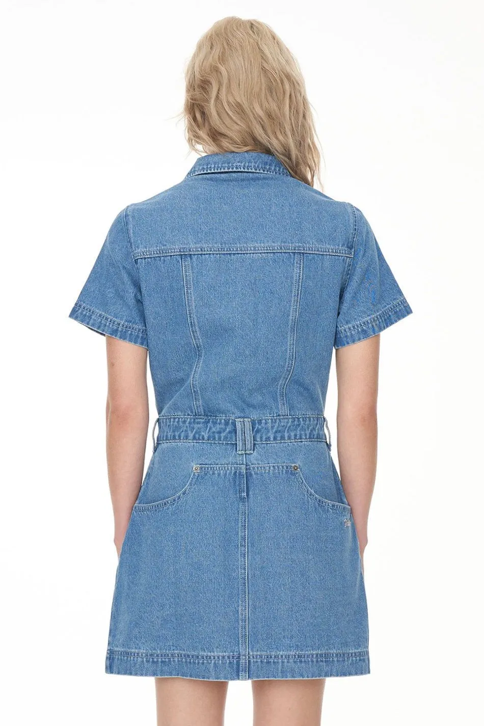 Denim Blue Rider Mini Dress