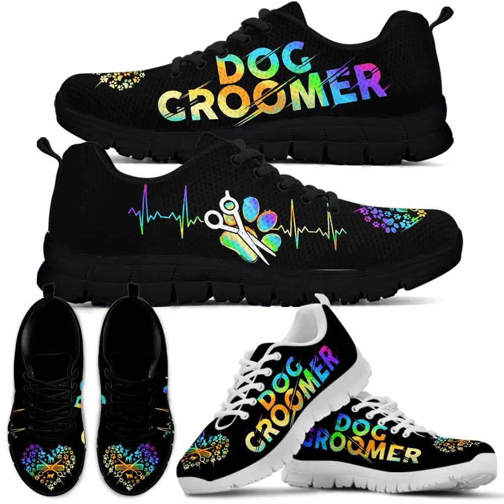 Dog Groomer Sneaker, Dog Groomer Furologist Sneakers Gym Running Shoes, Best Running Shoes, Unique Gifts For Dog Lovers