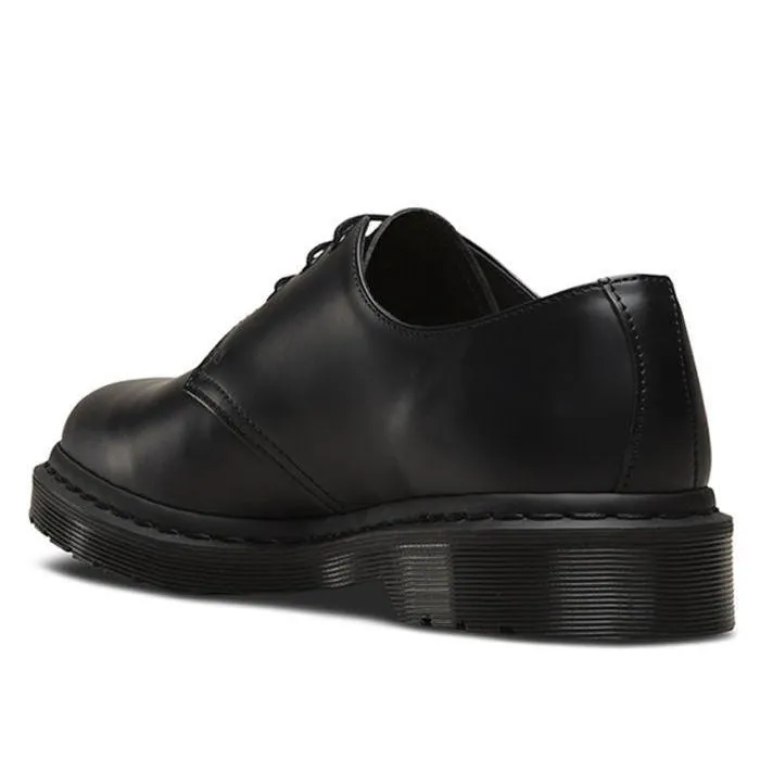 Dr Martens - 1461  Mono Black Smooth Shoe Oxford Lace Up