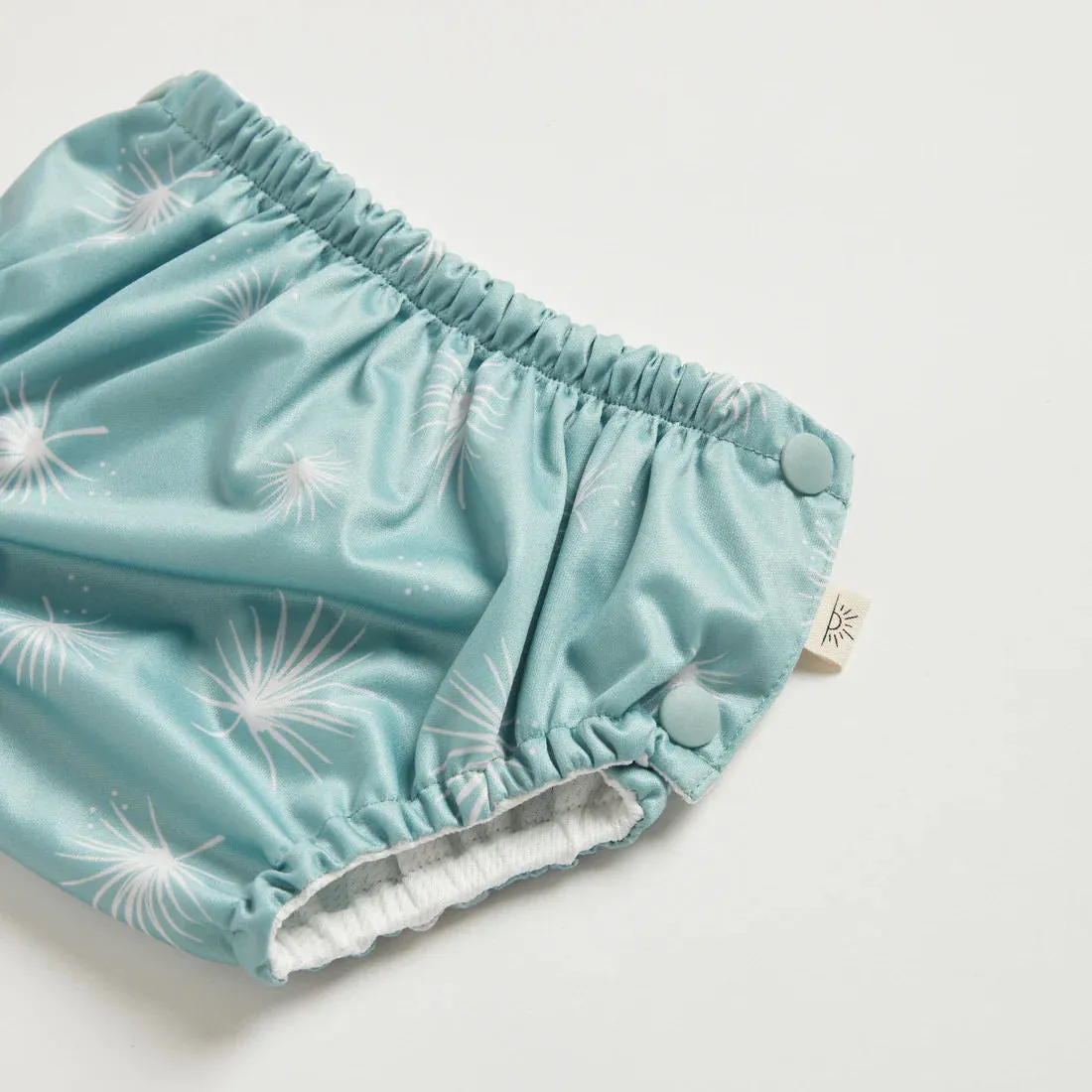 EcoNaps Swim Nappy - Aqua Palms