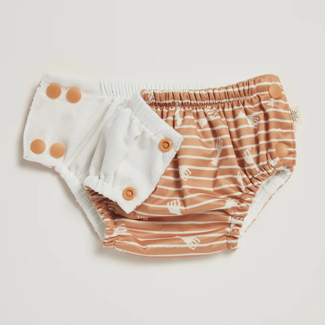 EcoNaps Swim Nappy - Sophie La Girafe Stripe