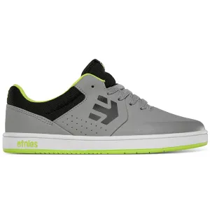 Etnies - Kids Marana Grey/Lime/White Skate Shoes