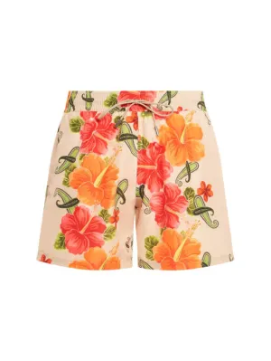 Etro   Floral printed swim shorts 