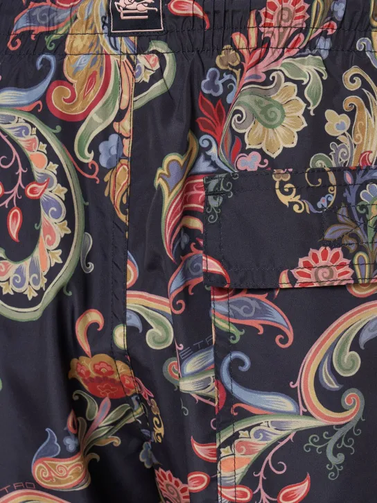 Etro   Printed swim shorts 