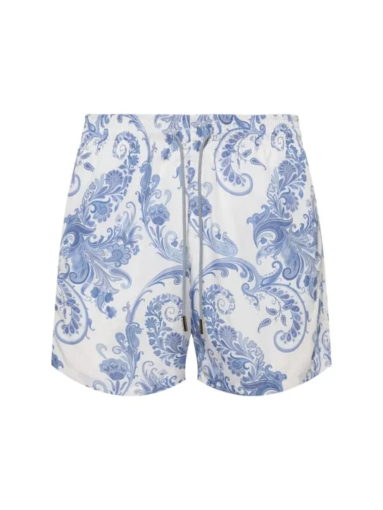 Etro   Printed swim shorts 