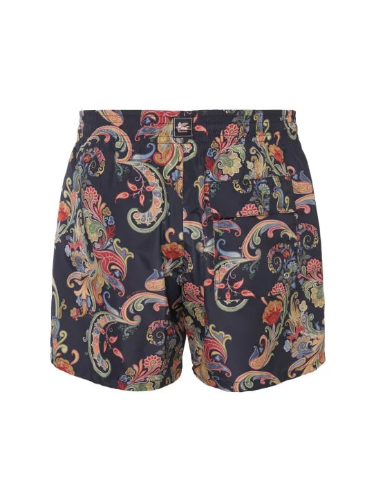 Etro   Printed swim shorts 