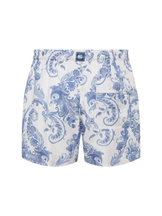 Etro   Printed swim shorts 