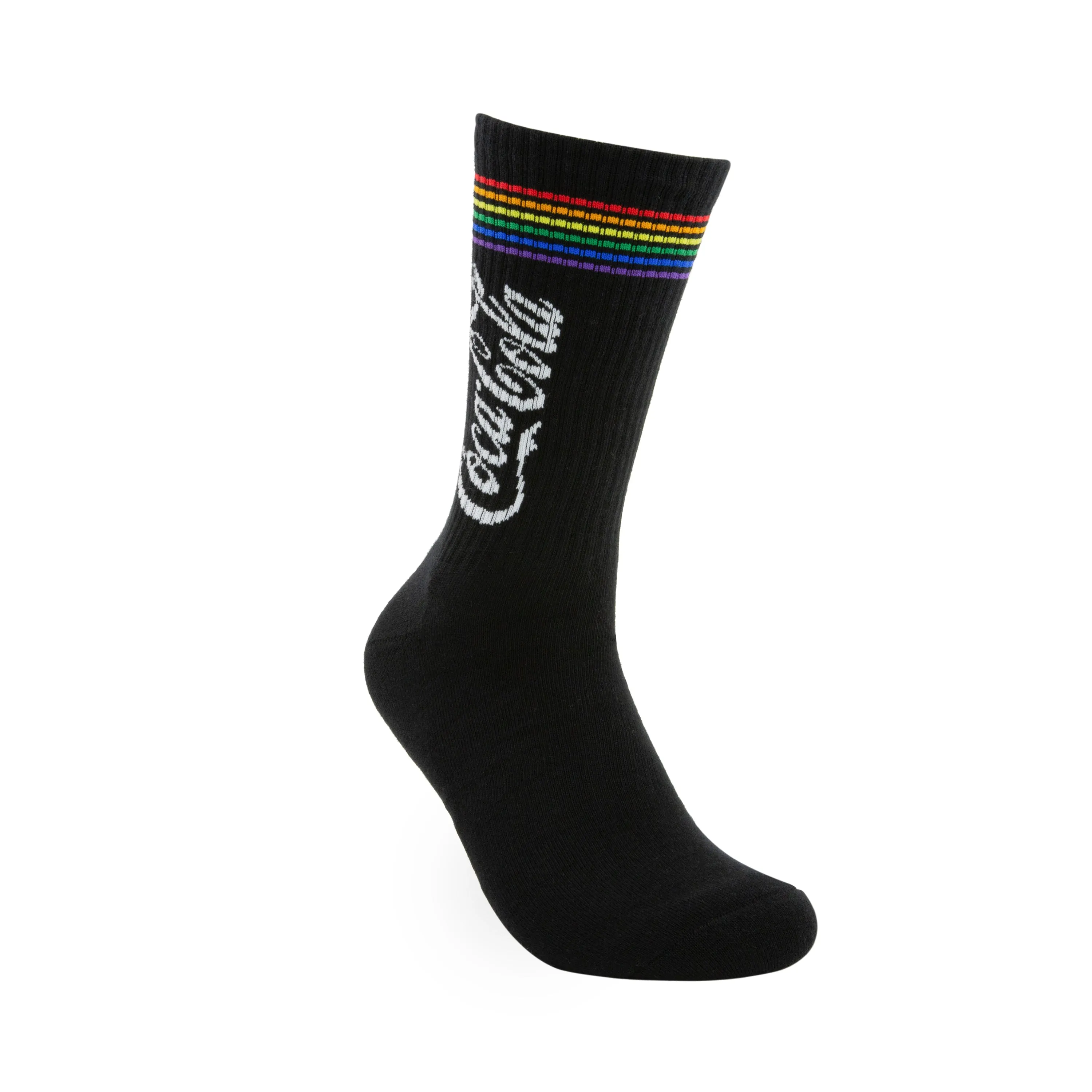 Foot-ies Coke Pride Stripe Sneaker 2 Pack