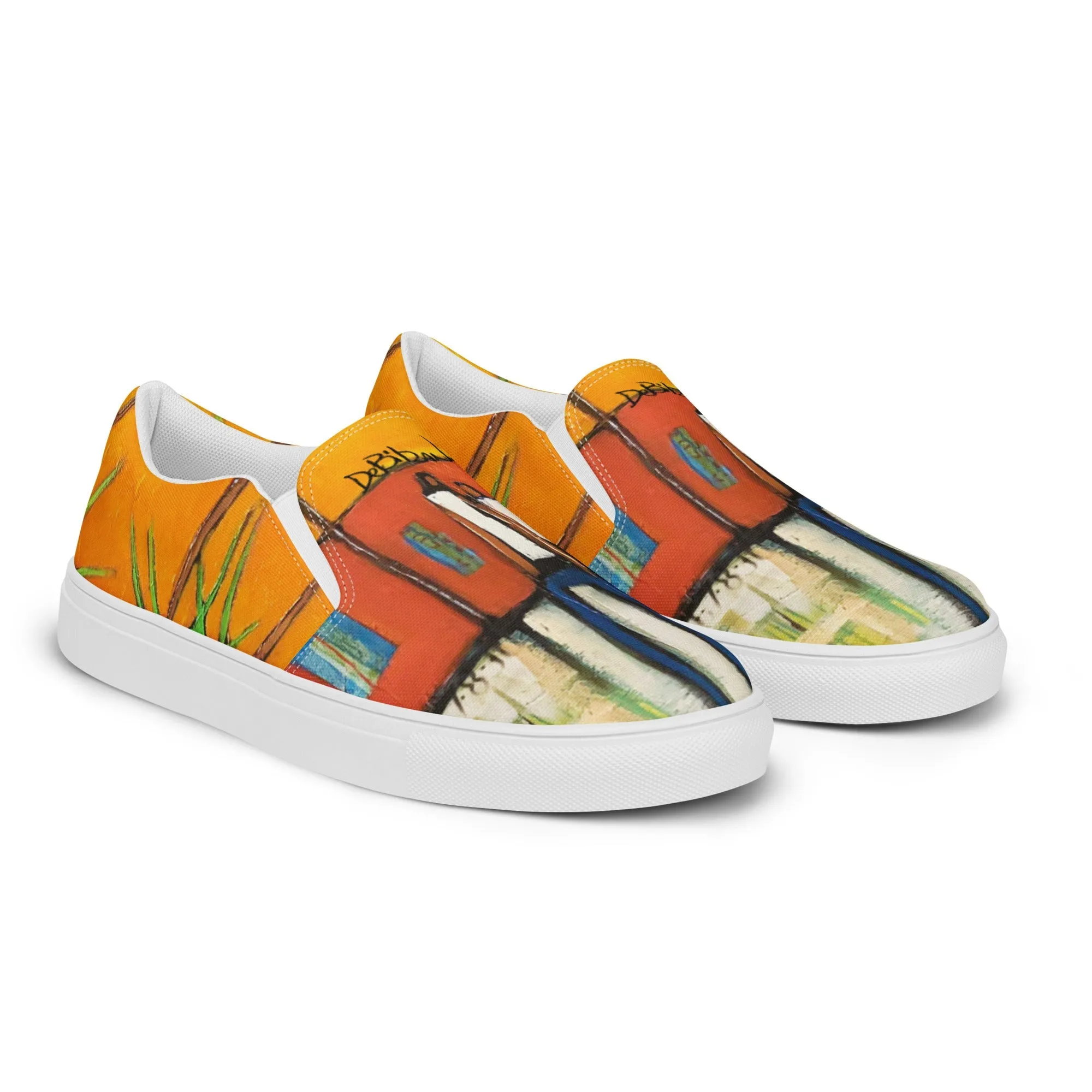 For Better Or Worse Men’s slip-on canvas shoes