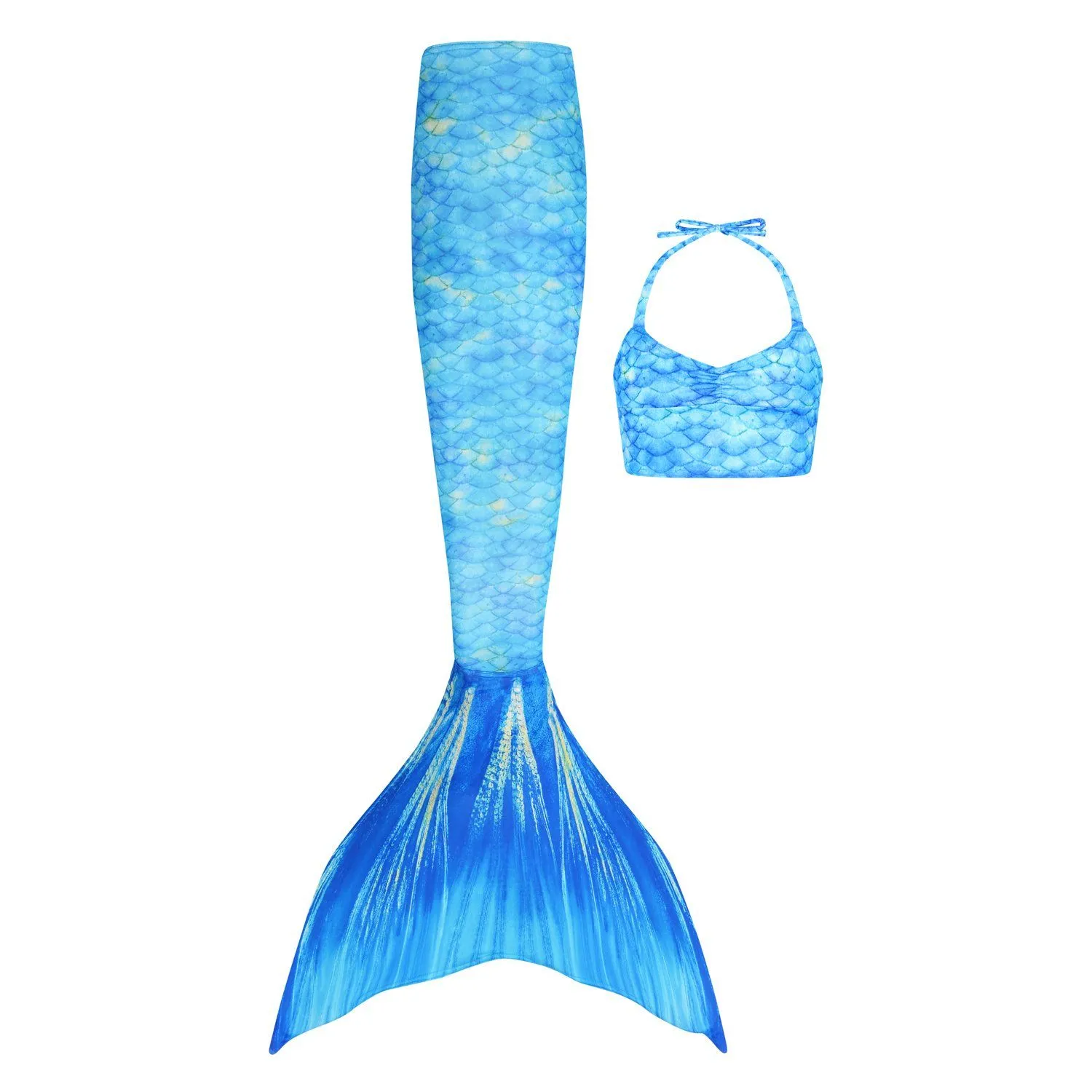 Frozen Aqua Mermaid Tail