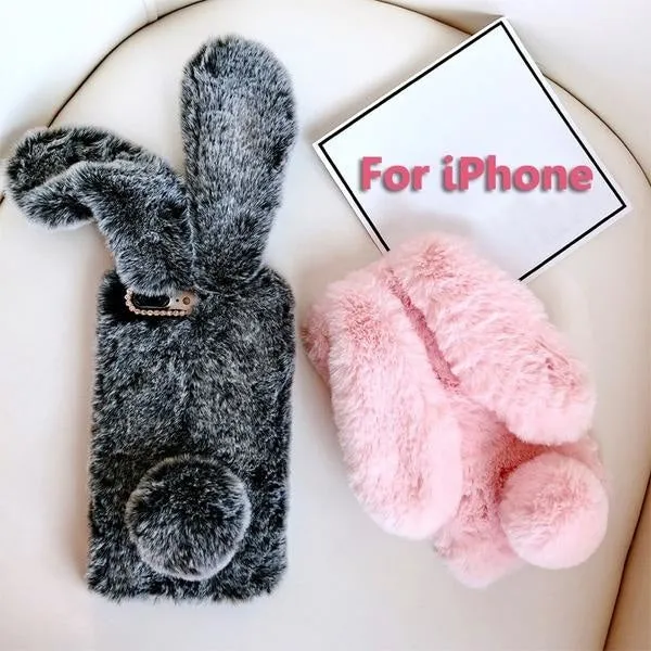 Fuzzy Bunny iPhone Case