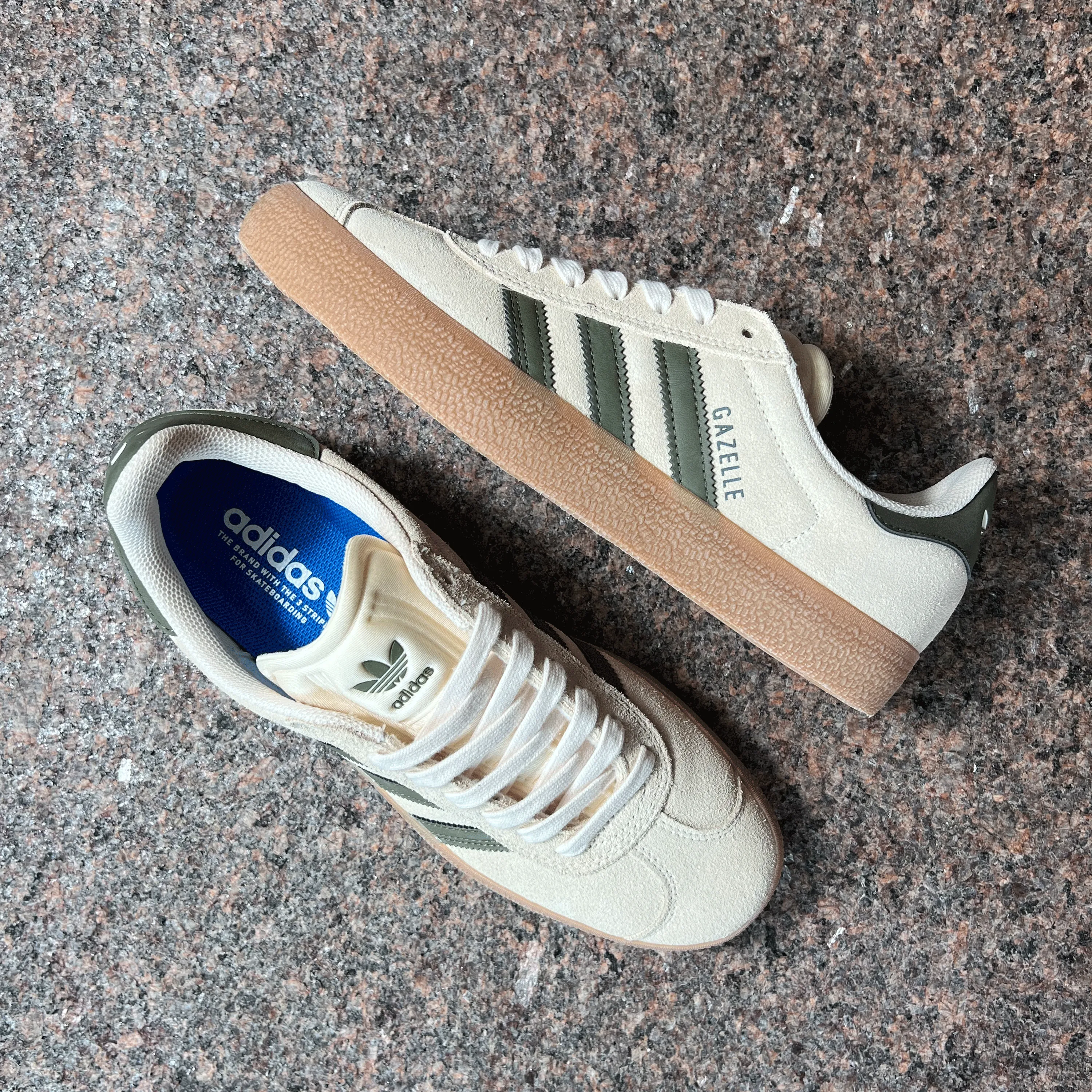 GAZELLE ADV - ECRU TINT/FOCUS OLIVE/GUM