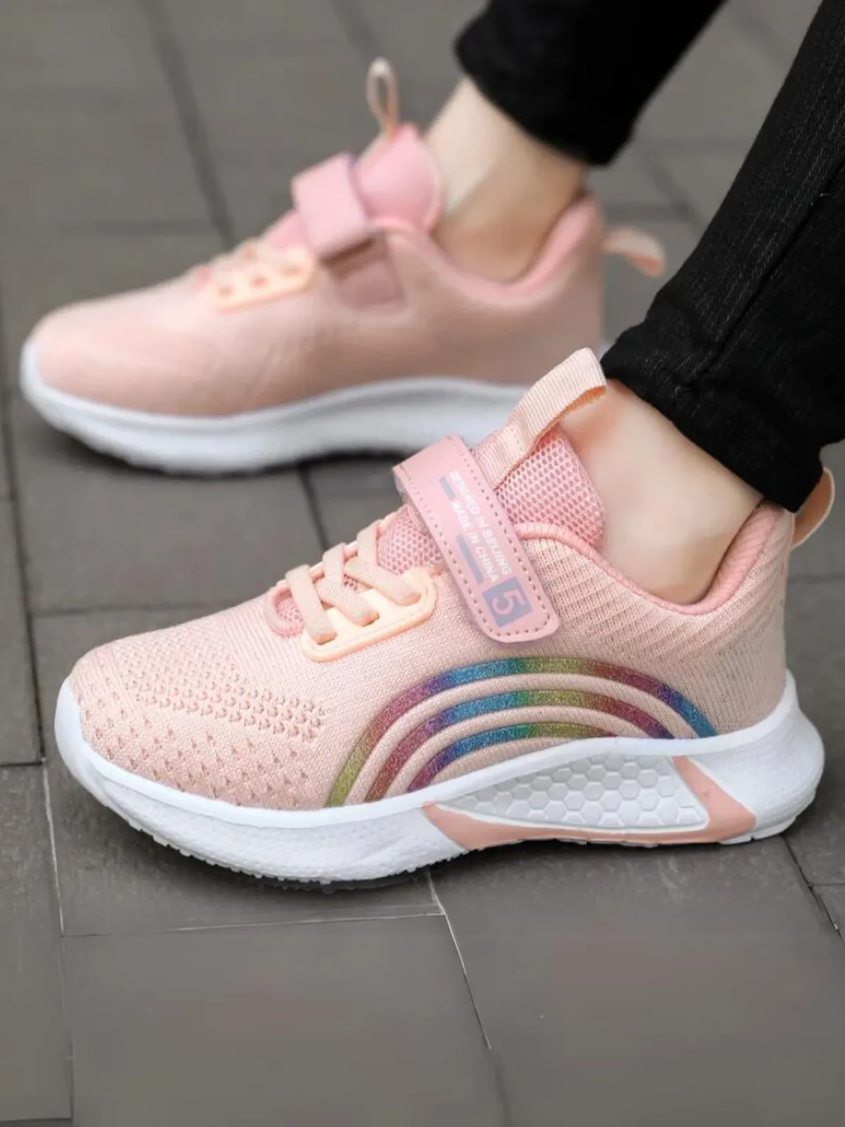 Girls' Happy Hues Running Shoes By Liv and Mia