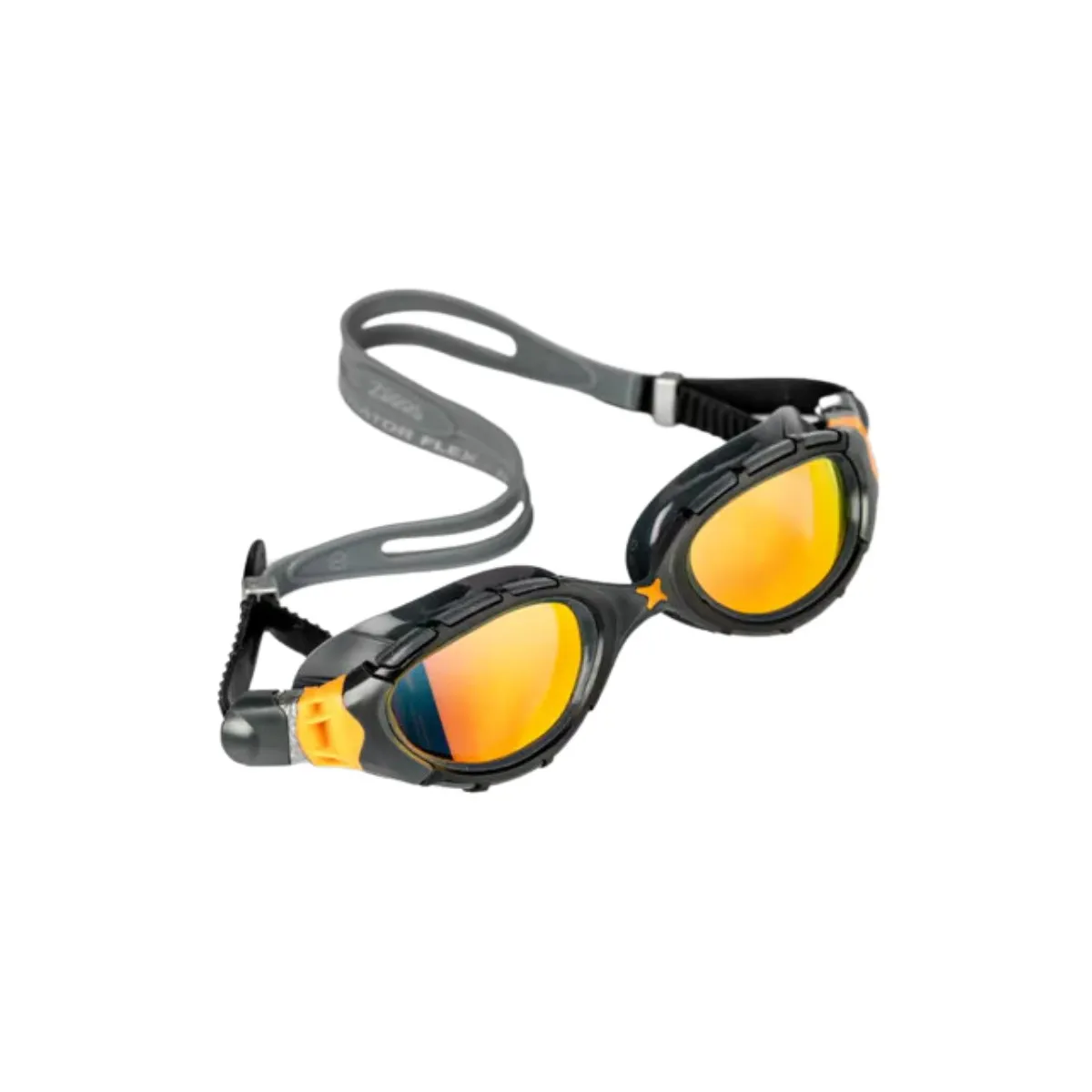 Goggles Zoggs Predator Flex Titanium Black Orange