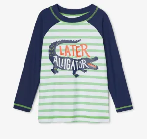 Hatley Boys Gator Long Sleeve Rashguard