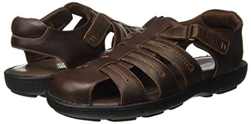 Hush Puppies womens NW TRACK Brown Sandal - 9 UK (8644870)