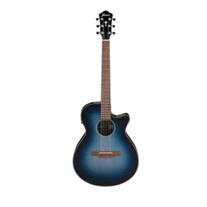 Ibanez AEG50IBH AEG - AEG Body Single Cutaway Spruce Top w/AEQ-TTS Pre-Amp - Indigo Blue Burst High Gloss