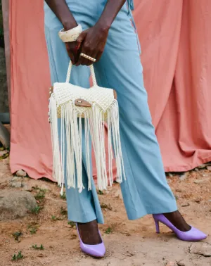 Kayadua Kaya Bag with Hand carved wooden Button for closing