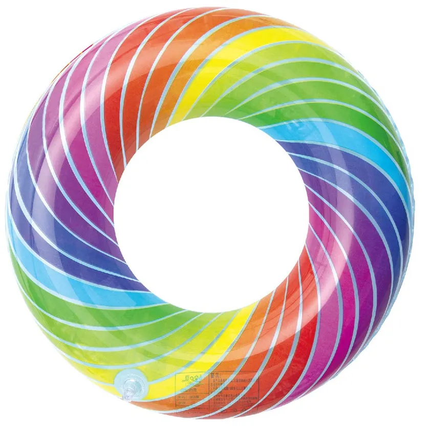 Kids Rainbow Swimming Ring