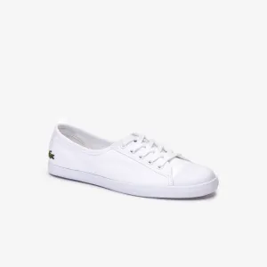 Lacoste Ziane Bl 2 Cfa Shoes - White/Gloss-Log-Marzipan-Java Bl