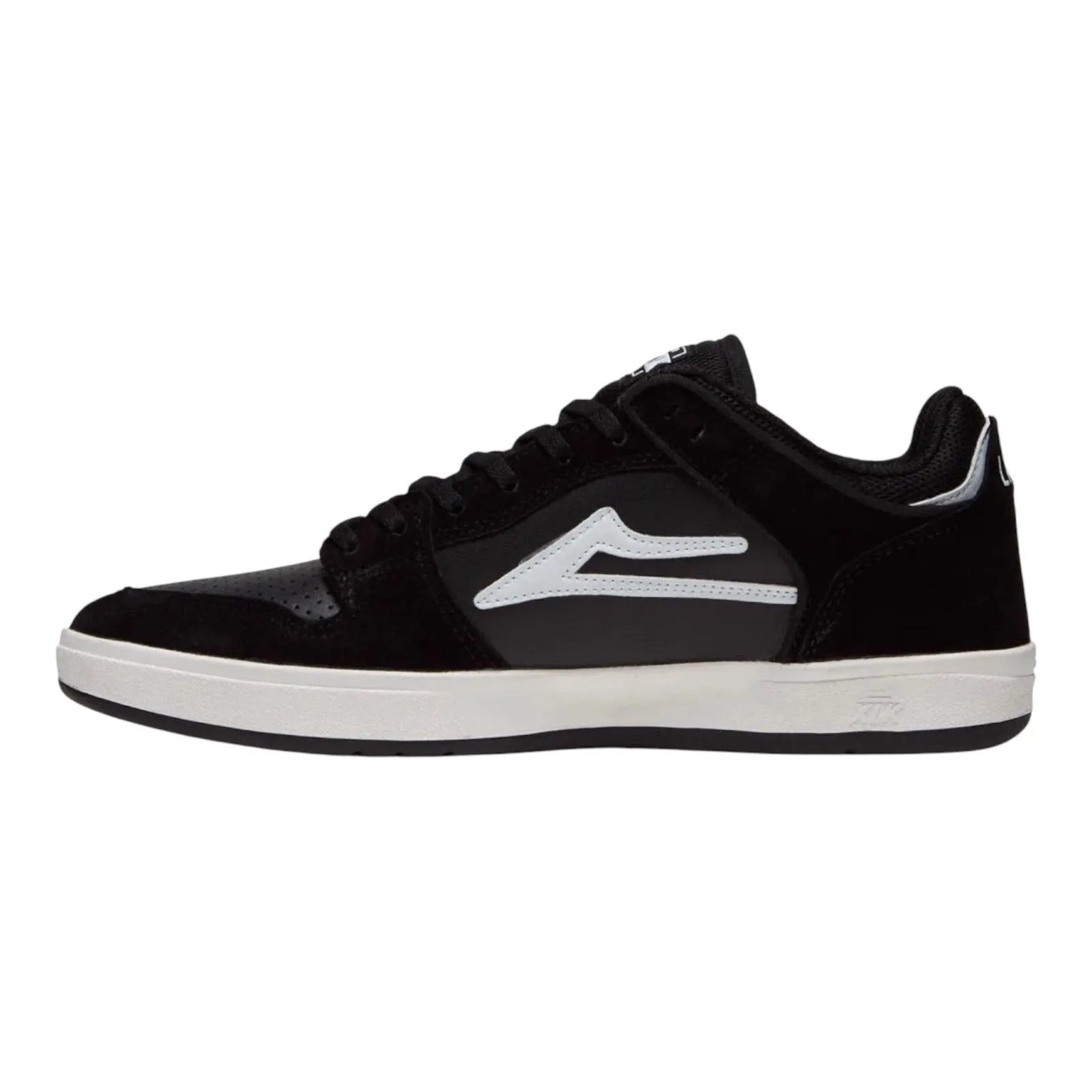 Lakai Telford Low Black/White Suede